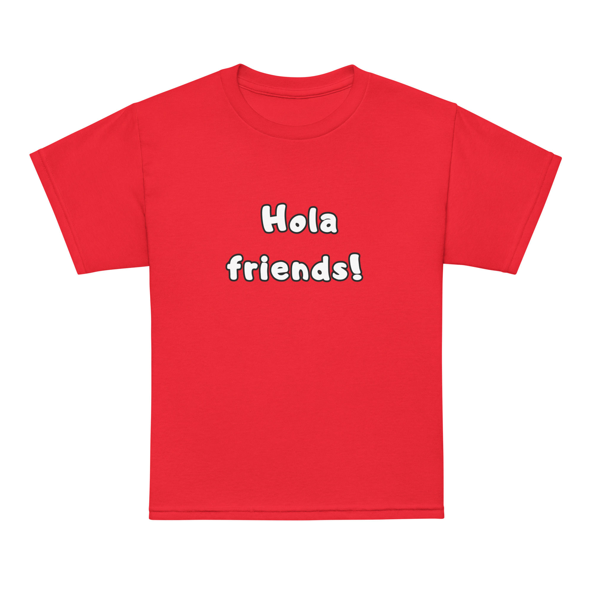 Maravillosa Maria Hola Friends Red T-Shirt