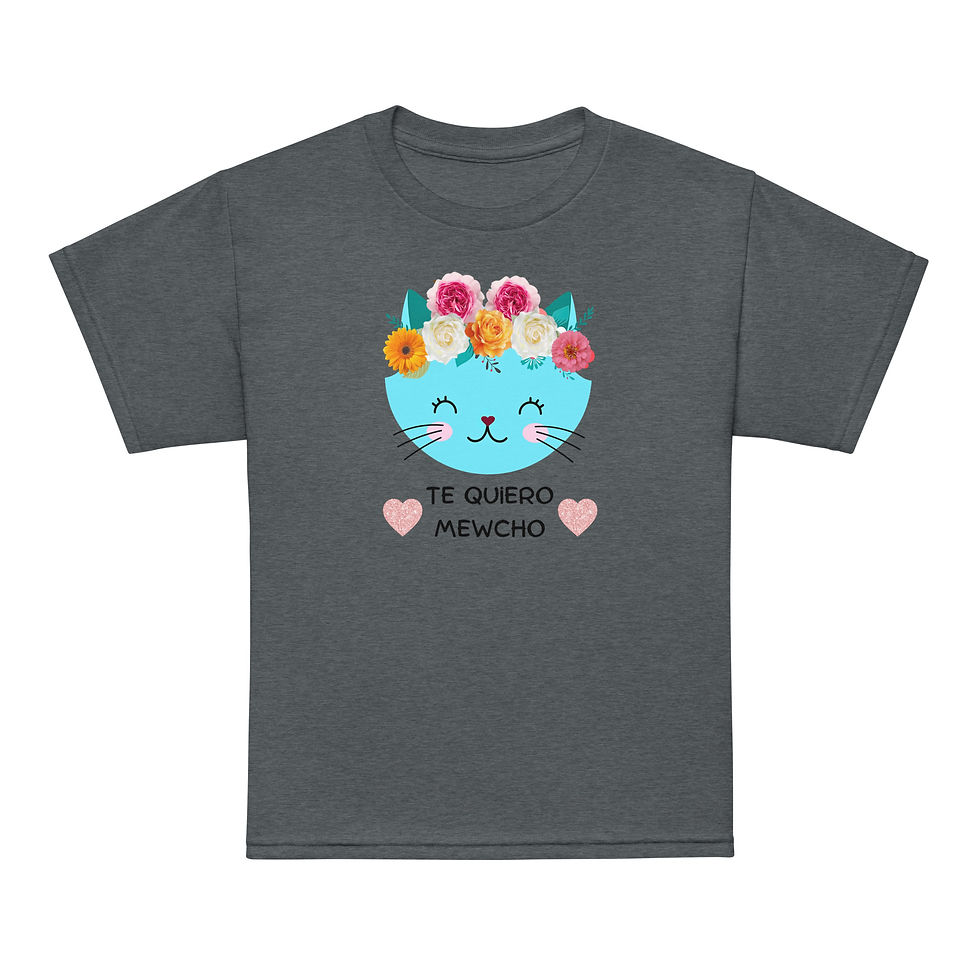 Thumbnail: Mewcho Amor- Youth t-shirt