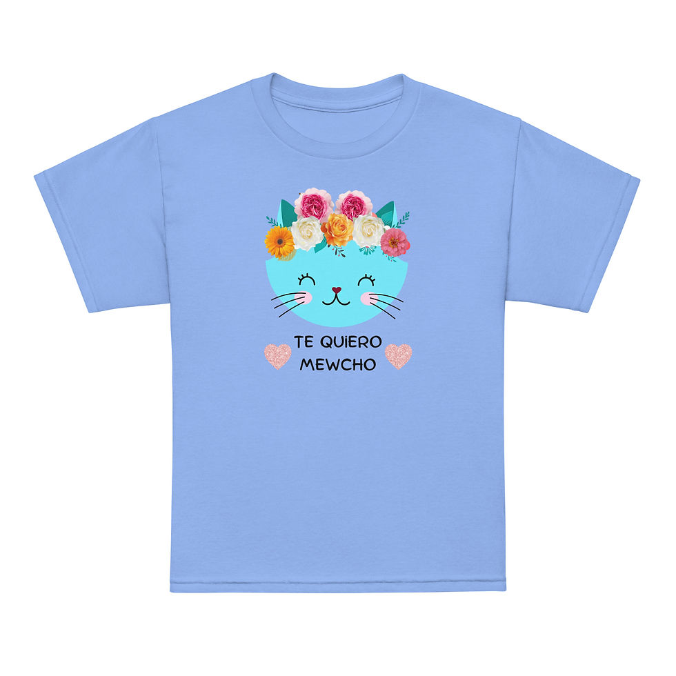 Thumbnail: Mewcho Amor- Youth t-shirt