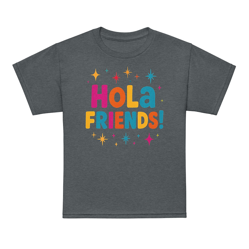Thumbnail: Hola Friends! Youth t-shirt