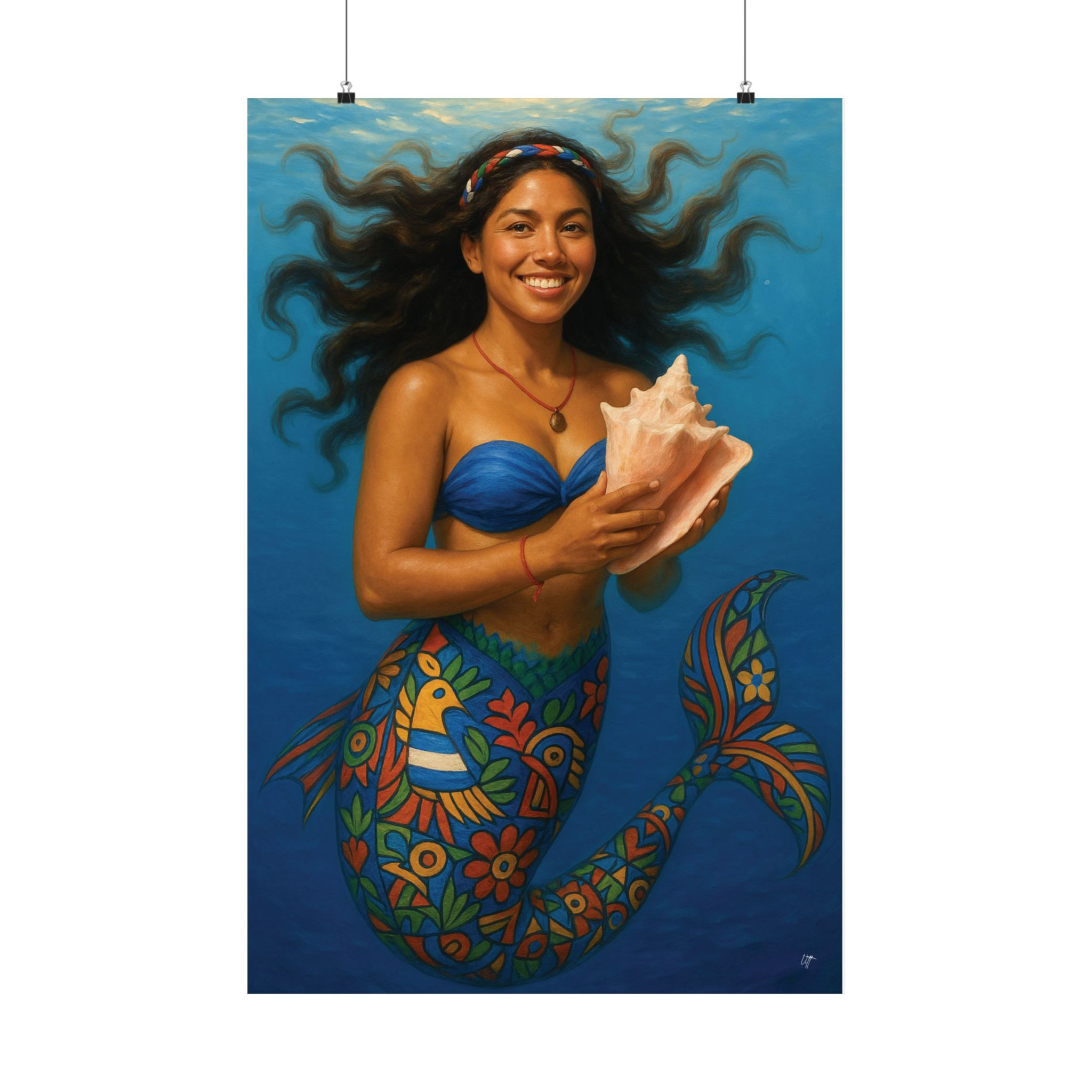 Sirena Salvadoreña Matte Vertical Poster 24X36