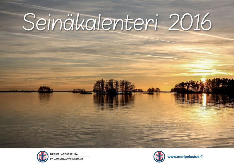 Pyhäjärven Järvipelastajat,kalenteri