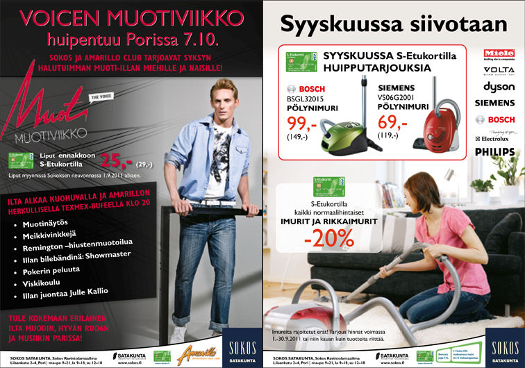 Sokos, ilmoitusvalmistus