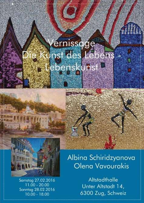 ART Vernissage
" Die Kunst des Lebens - Lebenskunst ".