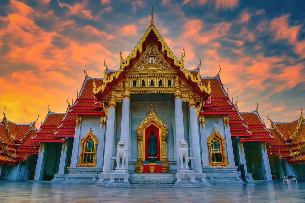 Temple in Bangkok, Thailand