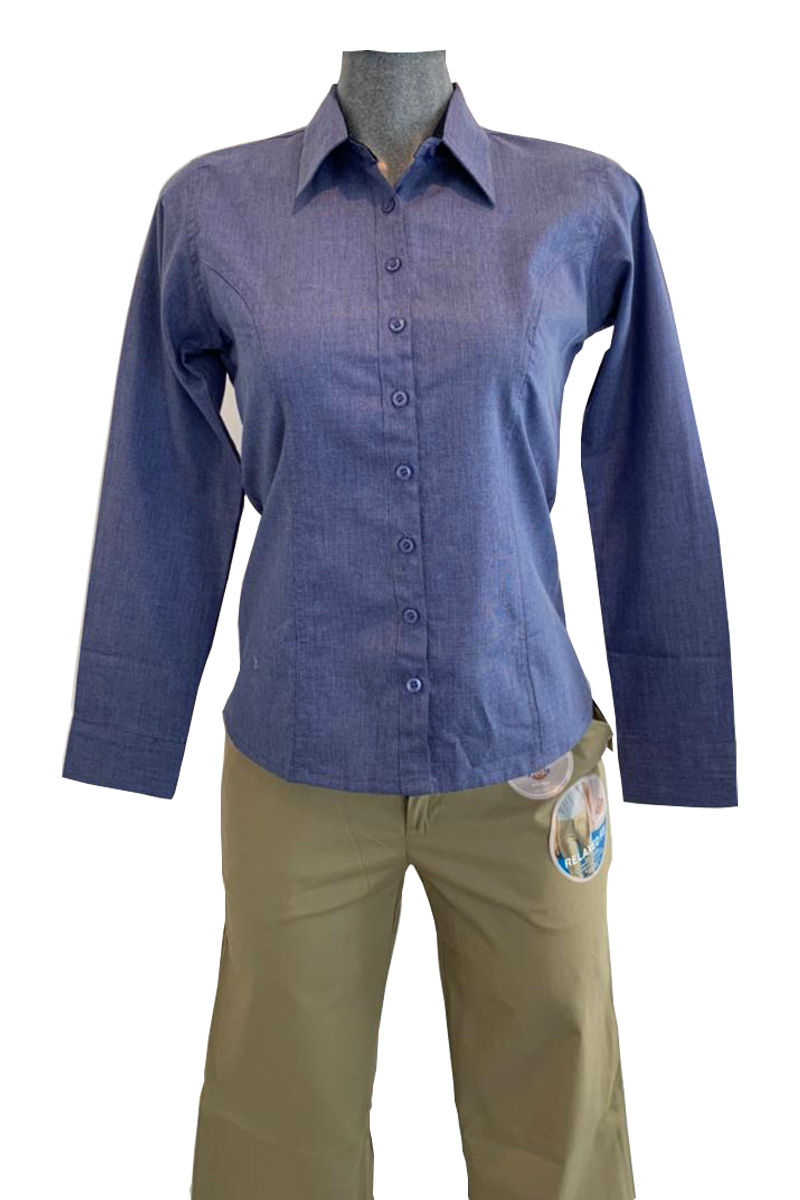 Miniatura: Blusa Ejecutiva Premium Manga larga