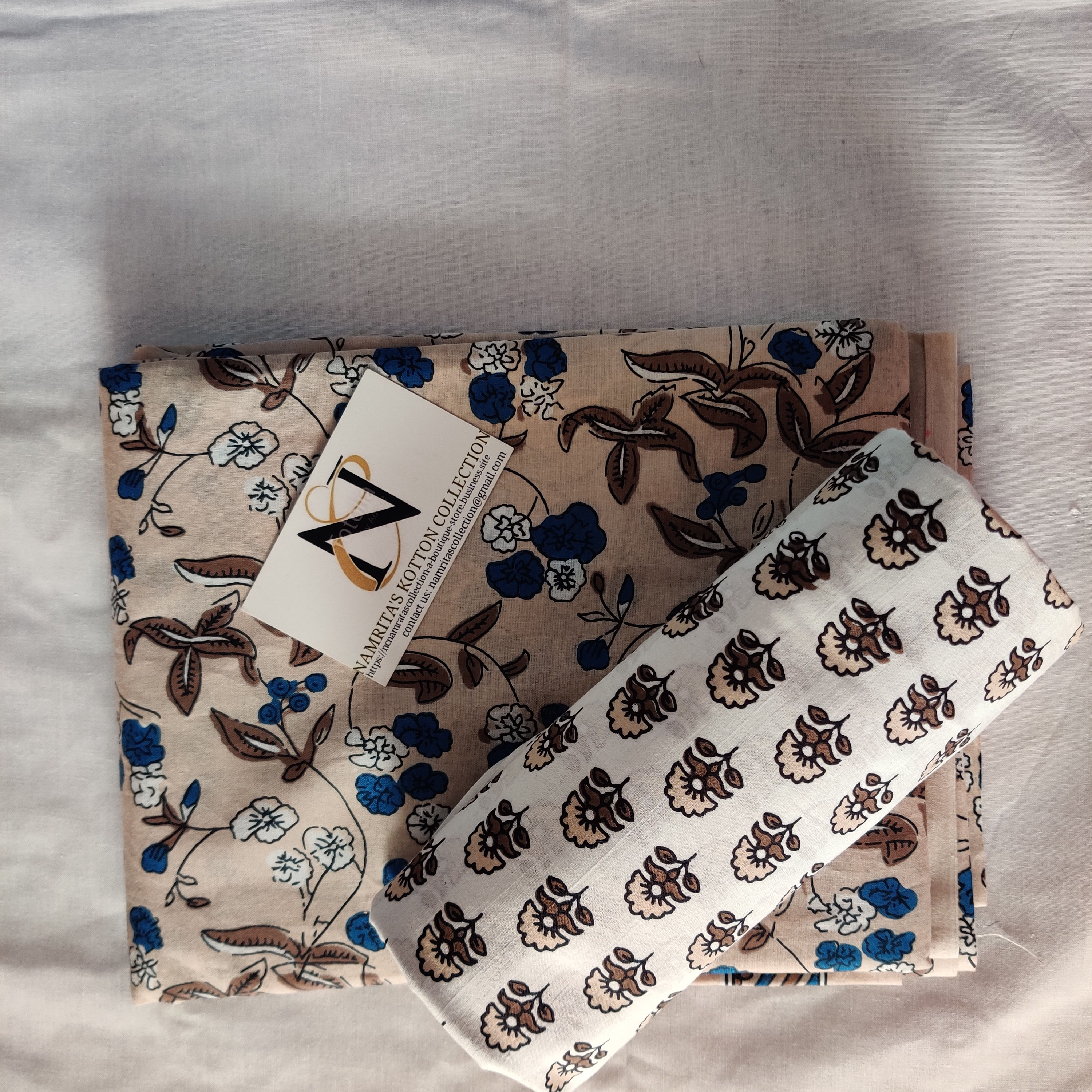 Kurti Palazzo combo fabrics 