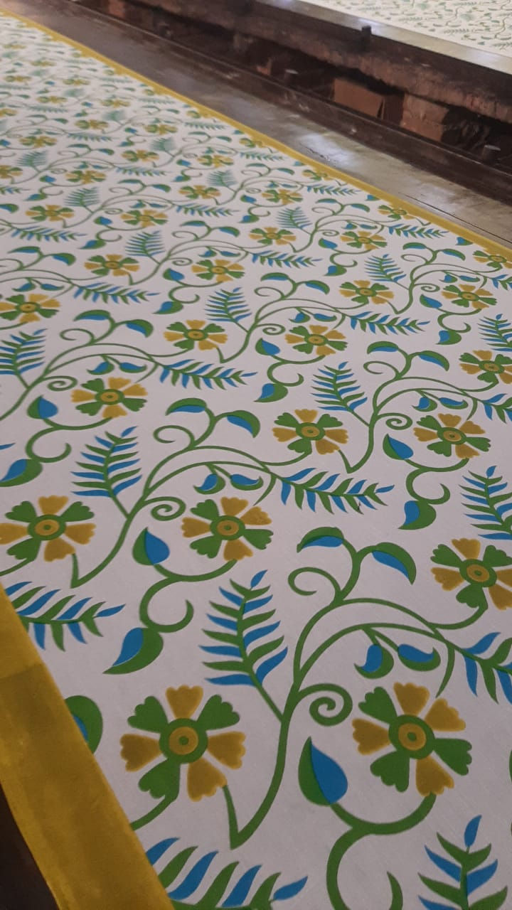 Thumbnail: Mulmul sarees full length 6.5 mtr