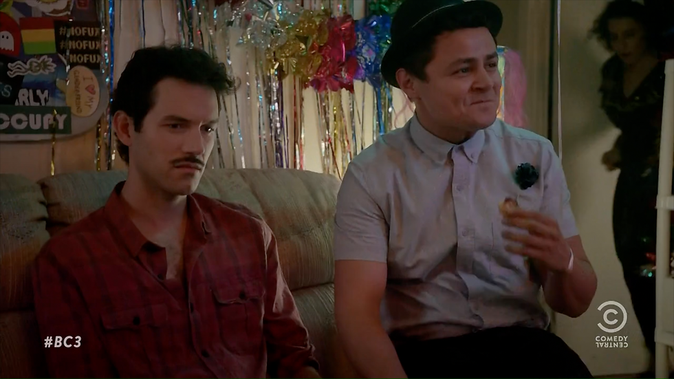 As Steven in "Broad City"