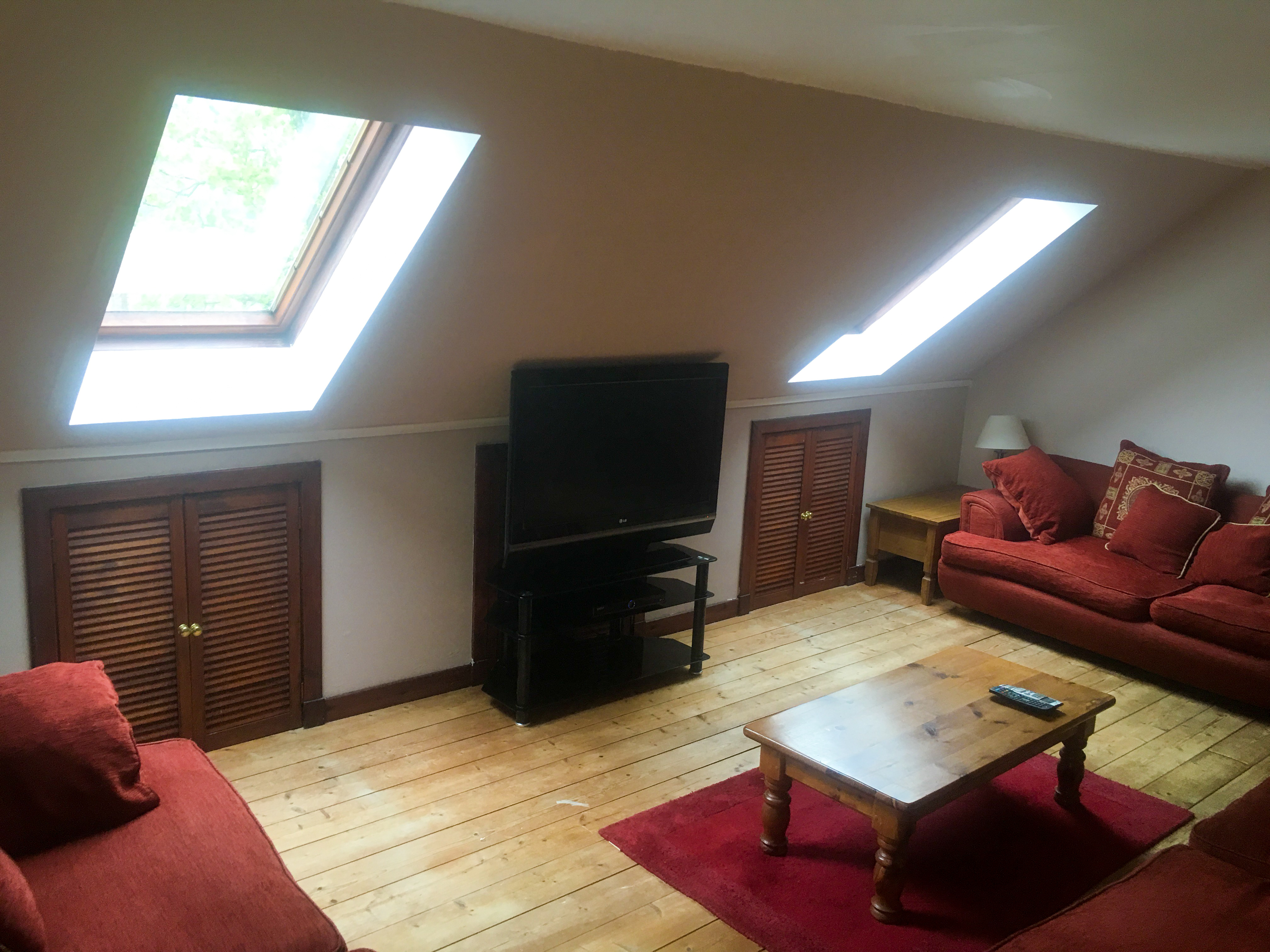 tv room minard cottage glencoe
