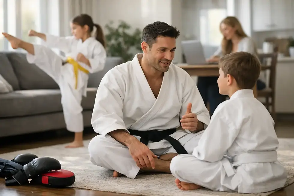 How Martial Arts Leadership Skills Grow at Home
