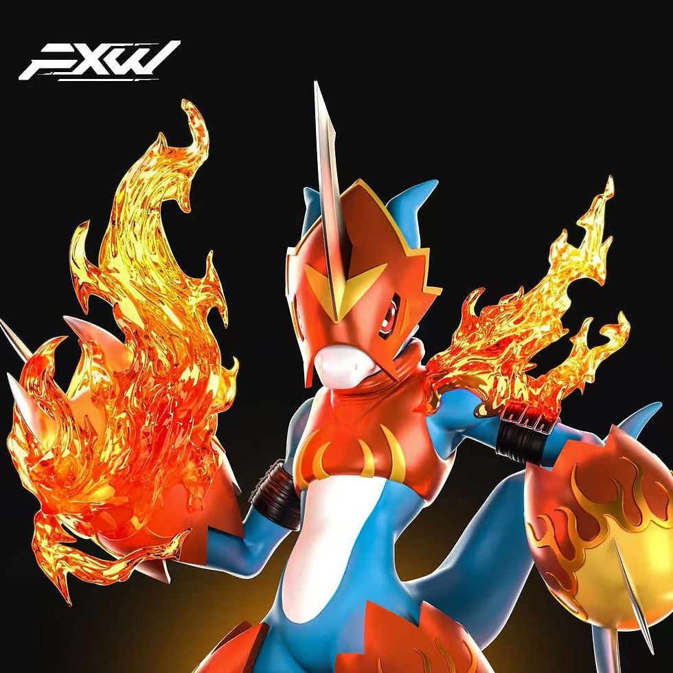 Thumbnail: 【PRE-ORDER】 FXW Studio - Fladramon Digimon Resin Statue GK Anime Figure