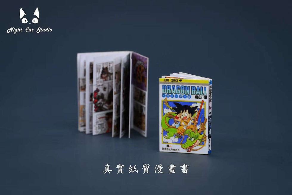 Thumbnail: Night Cat Studio - Kid Goku watch comic Resin Statue (Pre-Order) - Dragon Ball