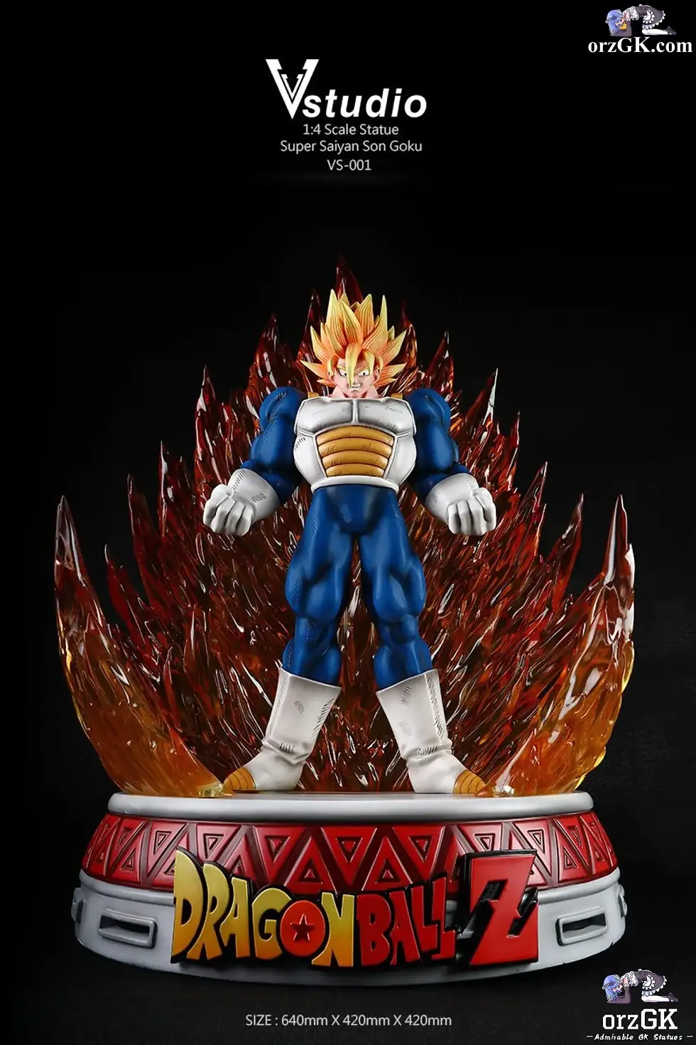 【PRE-ORDER】V Studio - Super Saiyan Son Goku Dragon Ball Resin Statue GK Anime