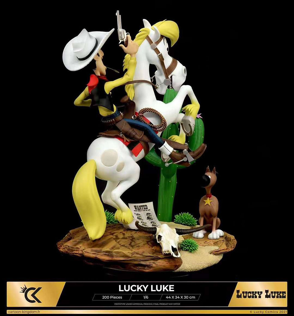 Thumbnail: 【PRE-ORDER】 Cartoon Kingdom Studio - Lucky Luke Resin Statue GK Anime Figure