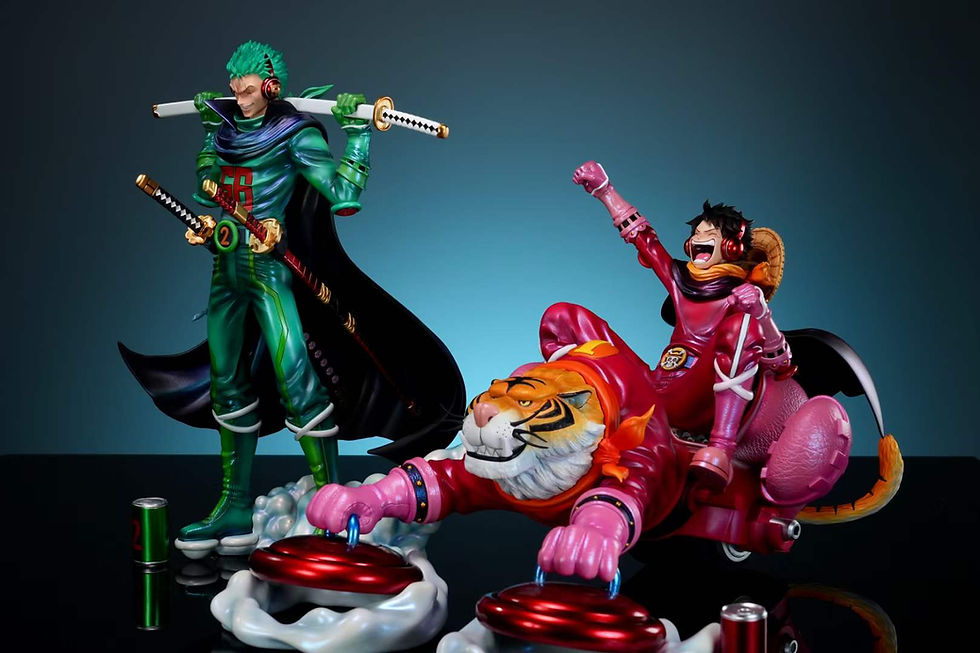 Thumbnail: Tiger Car Luffy Germa Series 002 Resin One Piece Resin Statue (Pre-Order) |