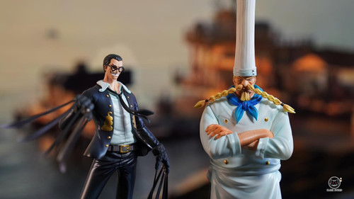 GUVET BLACK GOLD 田栩宁 田栩寧 セットコラボ特典セット PRE-ORDER】 Black Studio - Zeff & Kuro One Piece Resin Statue GK