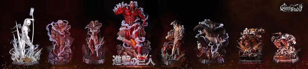 Thumbnail: 【READY STOCK】Giant Studio - Cart Titan Attack on Titan Series 007 Resin Statue