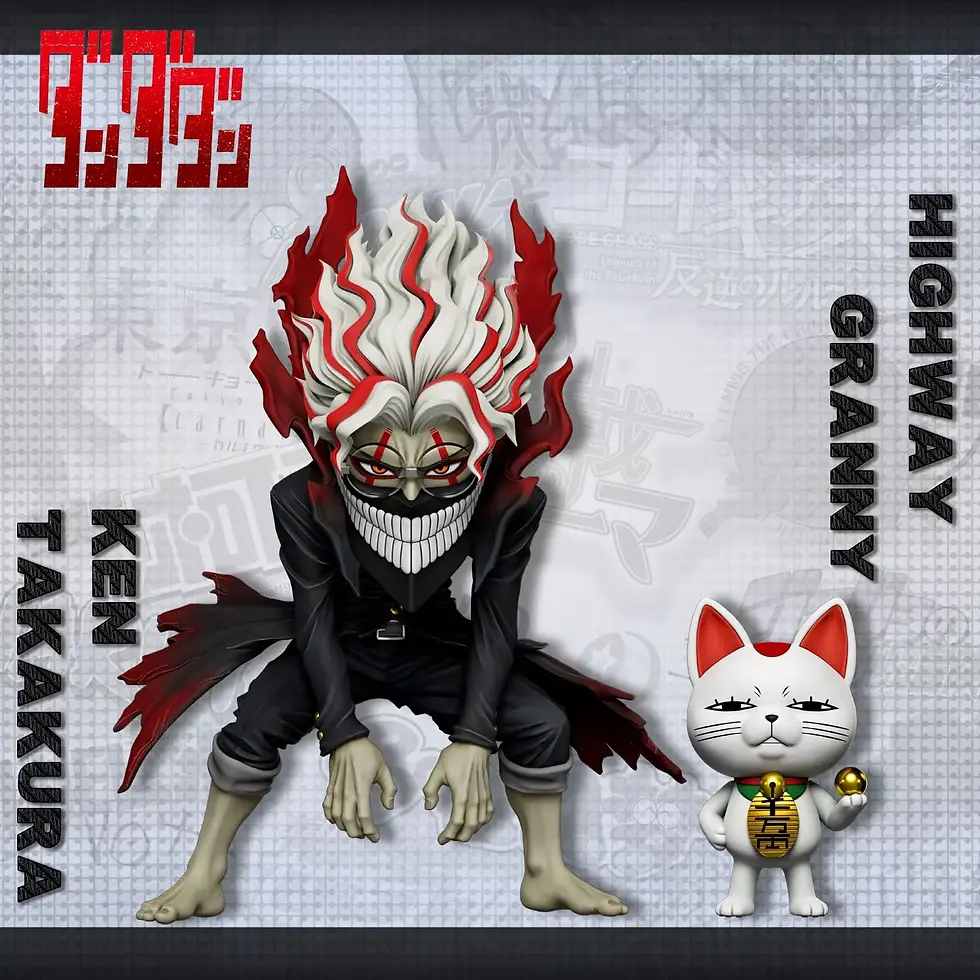 【PRE-ORDER】A+ Studio - All Stars #2 Takakura Ken X Turbo Granny Dandadan Resin