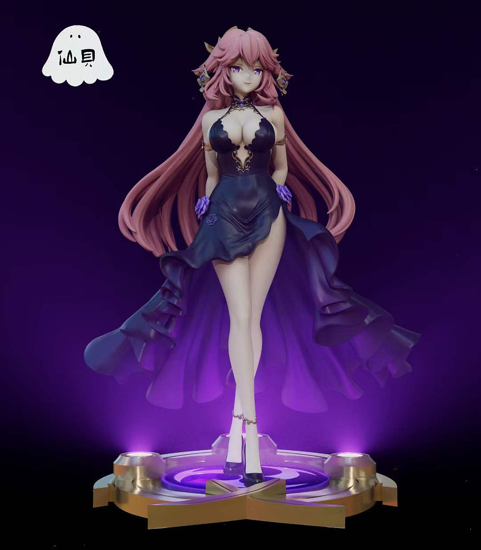 Thumbnail: 【PRE-ORDER】 Xian Bei Studio - Dinner Dress Series 001 - Yae Miko Genshin Impact