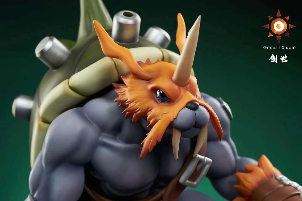 Thumbnail: 【PRE-ORDER】 Genesis Studio - Zudomon Digimon Series 002 Resin Statue GK Anime