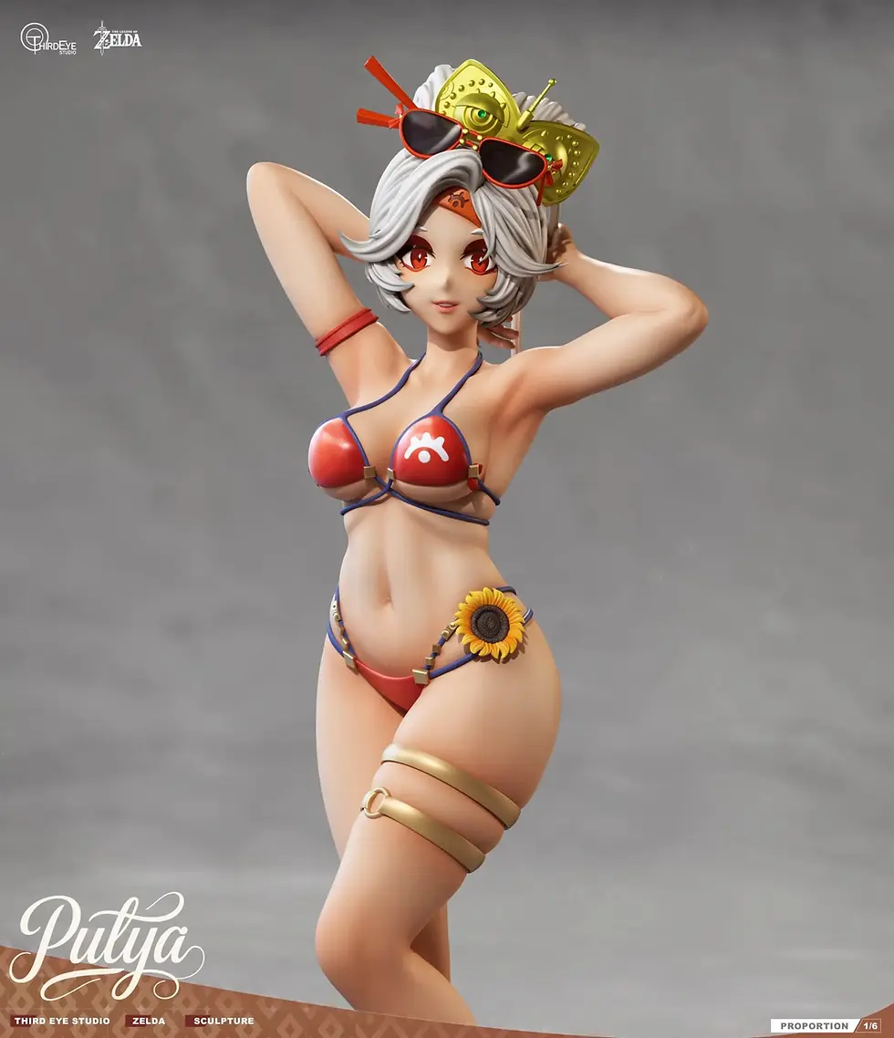 Thumbnail: 【PRE-ORDER】Third Eye Studio - Swimsuit Purah The Legend of Zelda Resin Statue GK