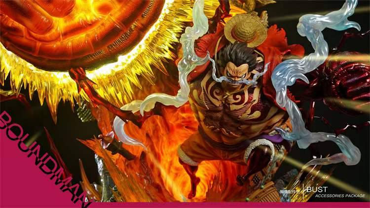 Thumbnail: Mo Feng Studio x Monkey D Studio - 4th Gear Luffy Bust Resin Statue