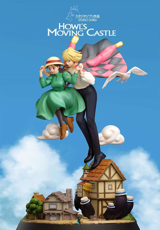 READY STOCK】Chao She Studio - Howl's Moving Castle Resin Statue