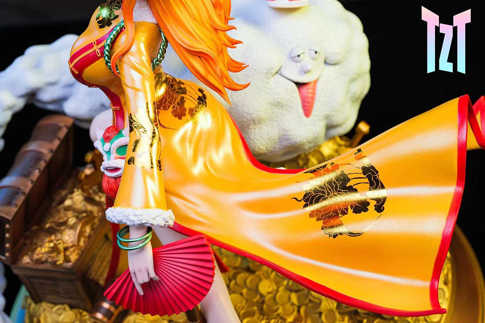 Thumbnail: Cheongsam Nami One Piece Resin Statue (Pre-Order) | TZT Studio