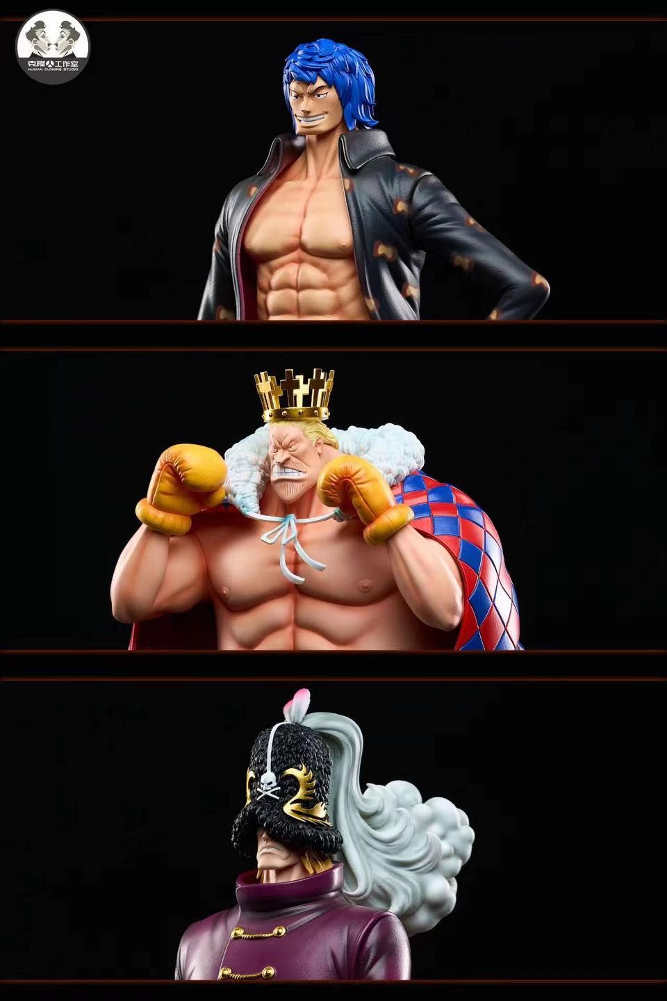 Thumbnail: Clone Studio - Suleiman, Blue Gilly & Elizabero II Resin Resin Statue
