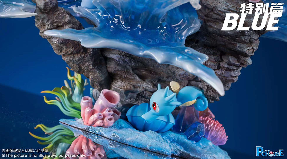Thumbnail: 【PRE-ORDER】 PC House Studio - Blue Pokemon Resin Statue GK Anime Figure