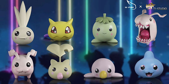 デジモン Wasp-STUDIO デジモンファミリー写真 フィギュア Digimon WASP Studio Family Yagami Taichi Resin Statue - Kaioland
