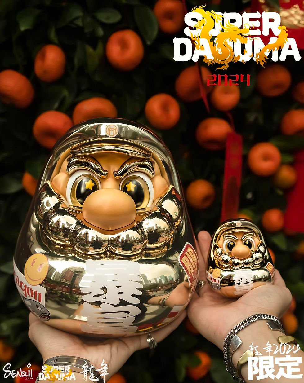 Thumbnail: 【PRE-ORDER】 Senzii Studio - Rich 暴富 Super Daruma Resin Statue GK Anime Figure