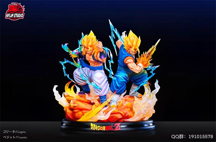 Thumbnail: Vegetto & Gogeta Dragon Ball 1/4 Resin Statue (Pre-Order) | Kylin Studio
