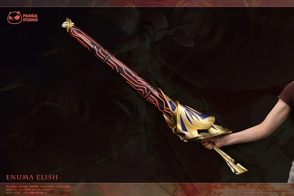 Thumbnail: 【PRE-ORDER】Panda Studio - Excalibur & Enuma Elish Fate Resin Statue GK Anime