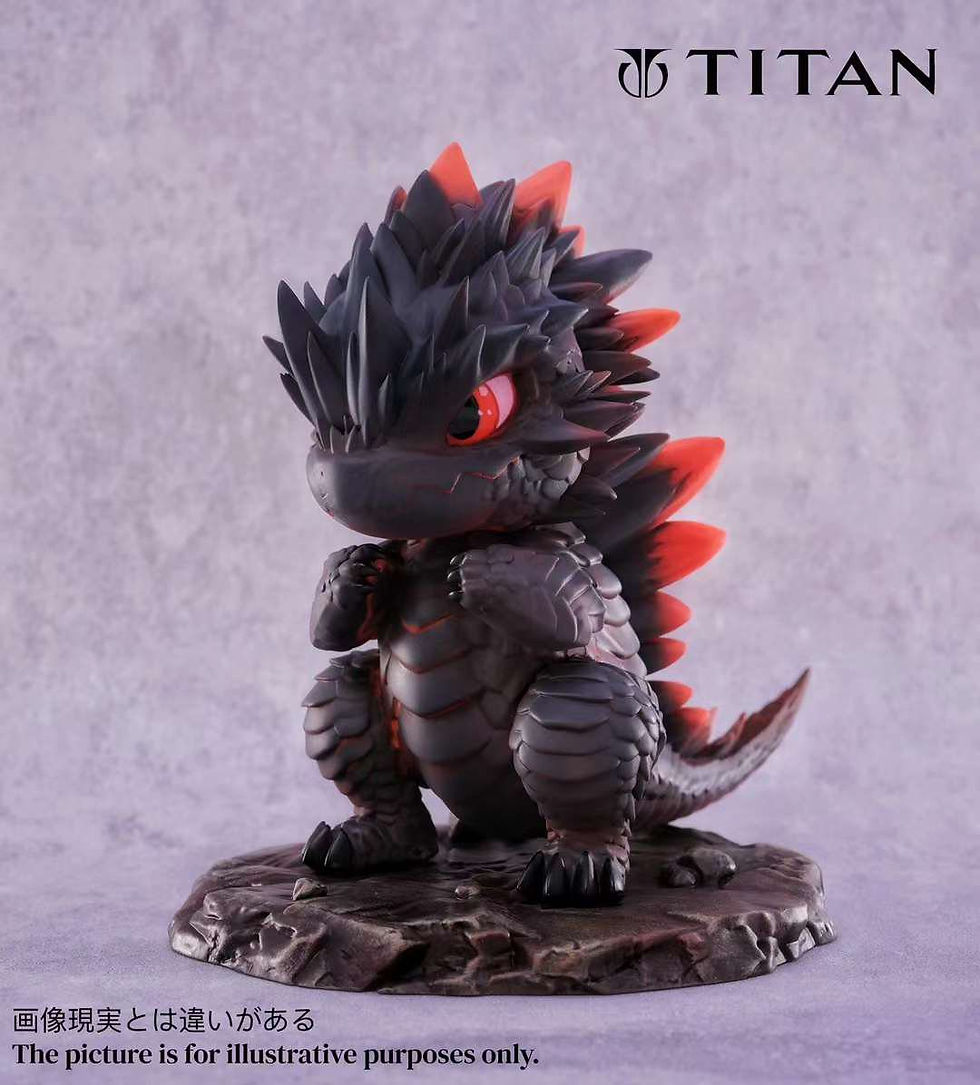 Thumbnail: 【PRE-ORDER】 Titan Studio - Godzilla - Cute Godzilla Resin Statue GK Anime Figure