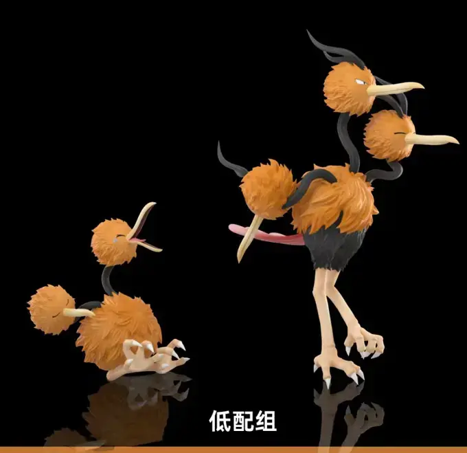 Thumbnail: 【PRE-ORDER】Dewon Studio - Dodrio Ecological Evolution Set Pokémon Resin Statue