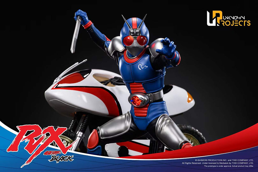 Thumbnail: 【PRE-ORDER】 Unknown Projects - Biorider Kamen Rider Black RX Resin Statue GK Ani