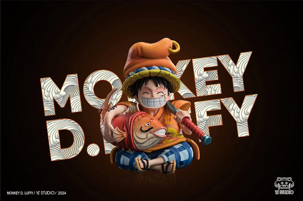 Thumbnail: YZ Studio - Wcf Luffy Series 012 - Koi Luffy WCF Resin Statue (Pre-Order) -