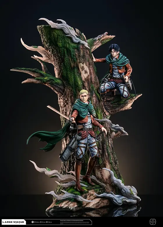 リヴァイ PRE-ORDER】Hertz Studio - The Sharpest Sword Levi & Erwin Attack