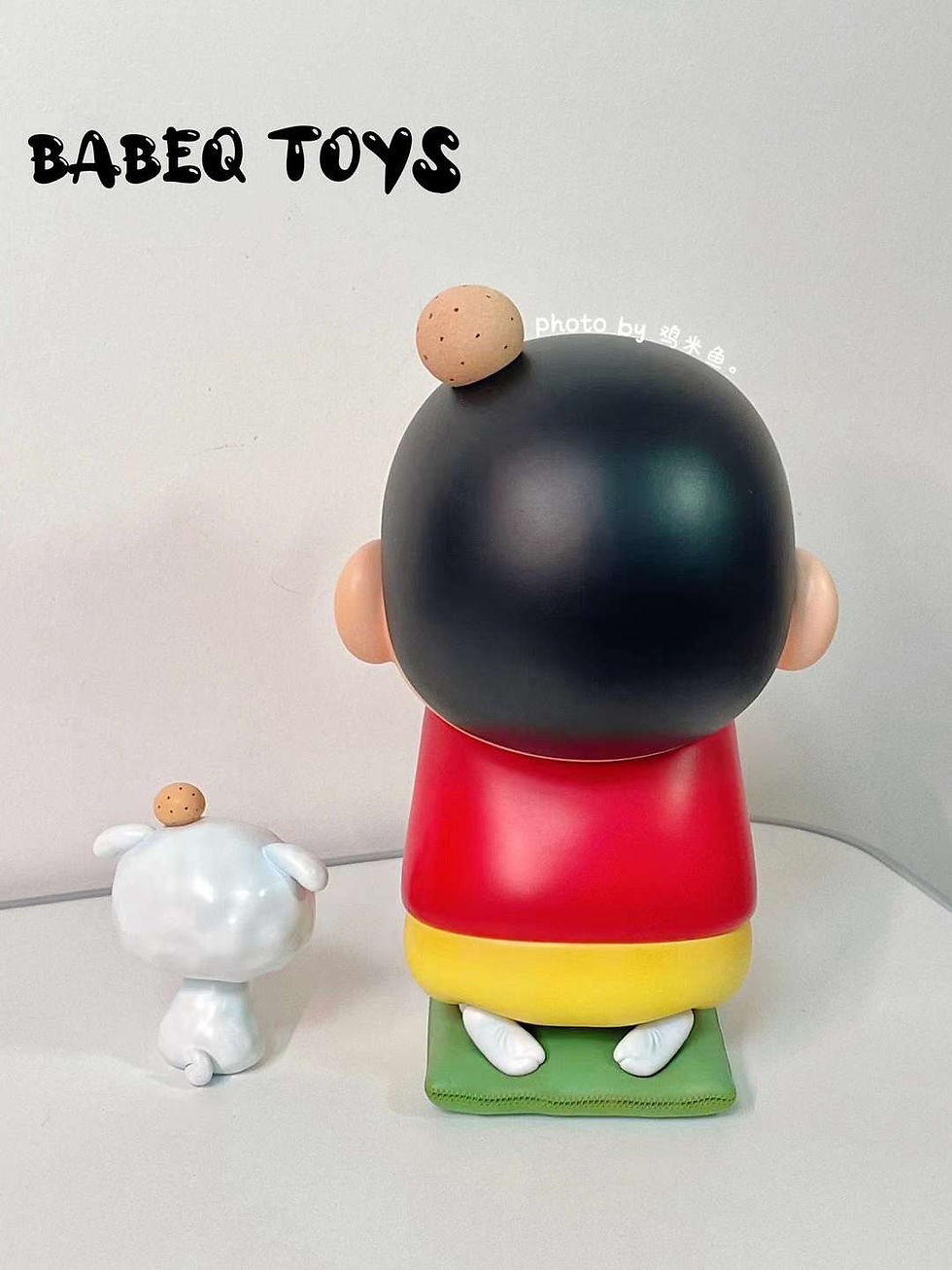 Thumbnail: 【ready stock】 BabeQ Toys Studio - Angry Shin Chan Crayon Shin Chan Resin Statue