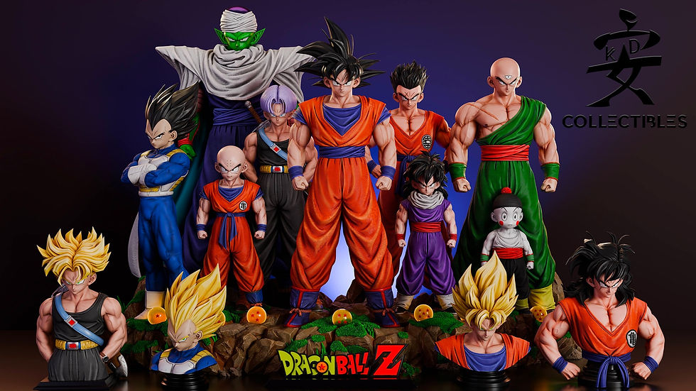 アニメ・ゲームキャラクター フィギュア15セット PRE-ORDER】 KDC Studio - Dragon Ball Z Warriors Dragon Ball