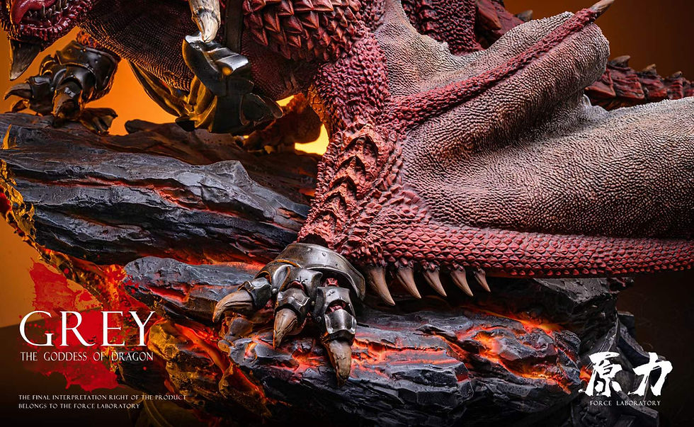 Thumbnail: 【PRE-ORDER】Force Laboratory Studio - Grey The Goddess of Dragon Resin Statue GK