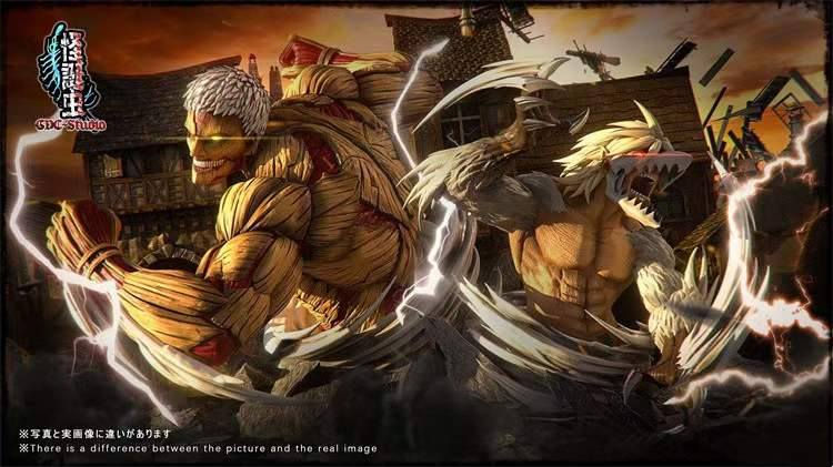【PRE-ORDER】 Guai Dan Chong Studio - Armored Titan & Jaw Titan Attack on Titan