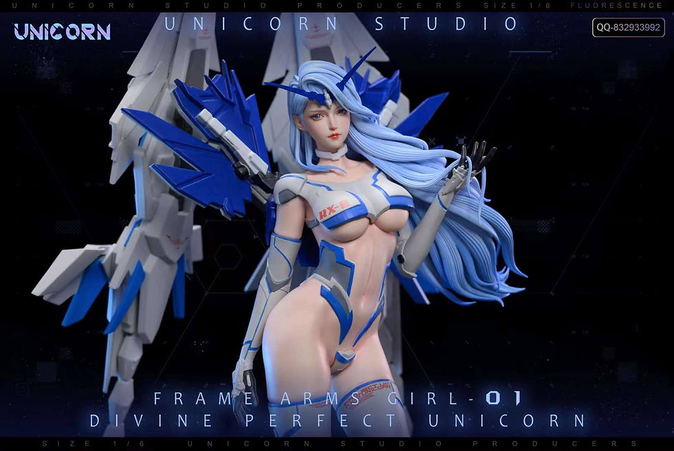 Thumbnail: 【PRE-ORDER】 Unicorn Studio - Frame Arms Girl Series 001 - Divine Perfect Resin
