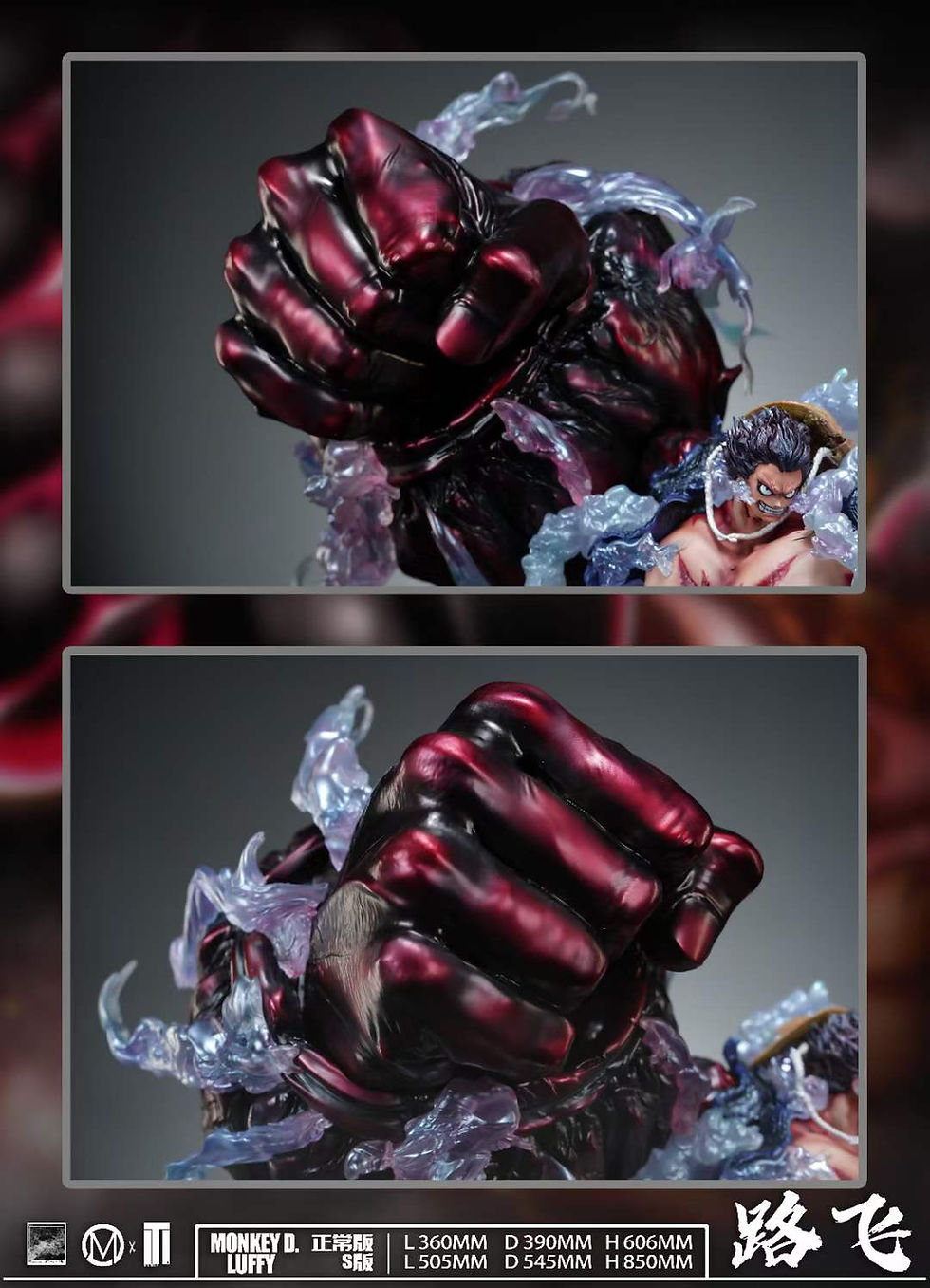 Thumbnail: Iron Curtain Studio x Chao Ming Studio -Gear 4th Luffy Resin Statue