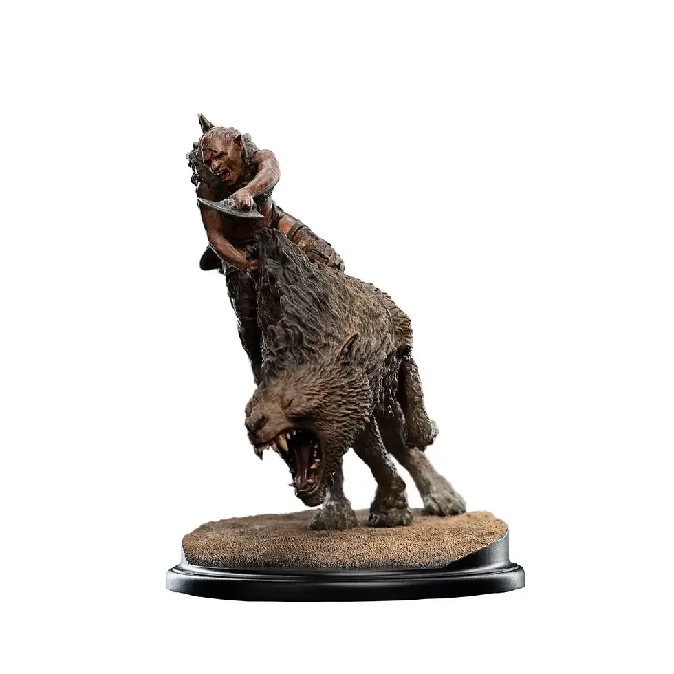 Thumbnail: 【PRE-ORDER】WETA Workshop - Lord of the Rings Orc Wolf Rider Shaku 86-01-04752