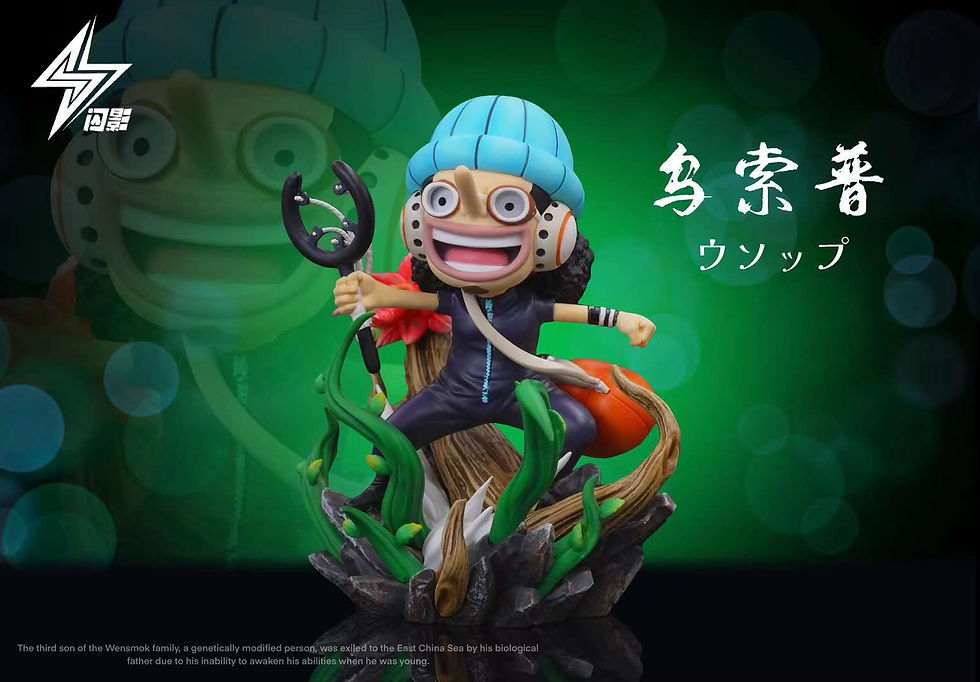 Thumbnail: Straw Hat Pirates Crew 003 - Nami & Usopp One Piece Resin Statue (Pre-Order)