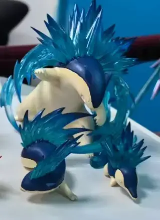 Thumbnail: 【PRE-ORDER】Wu Liao Zuo Fang Studio - Typhlosion Evolution Set Pokémon Resin