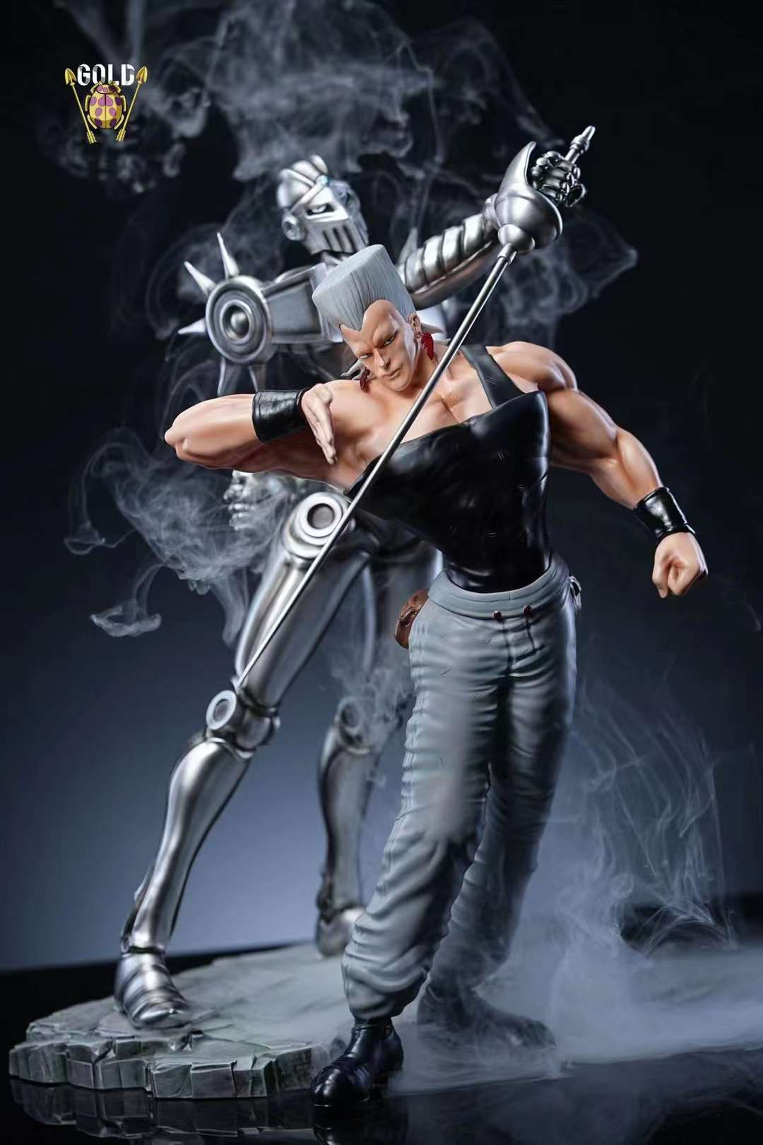 【PRE-ORDER】 Gold Studio - Jean Pierre Polnareff & Silver Chariot JoJo's Bizarre